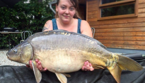 A carp from Lillybelle, Rebecca Long, Jul 2016