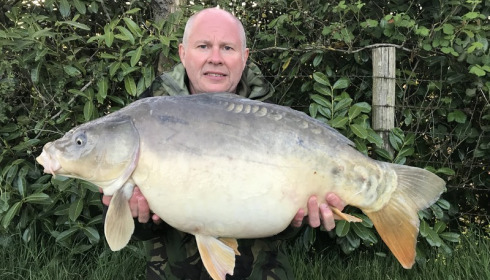 A 23 lb 8 oz carp from Lillybelle, John Burnhope, Apr 2018