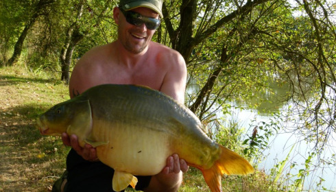 A carp from Lillybelle, Simon Green , Sep 2014
