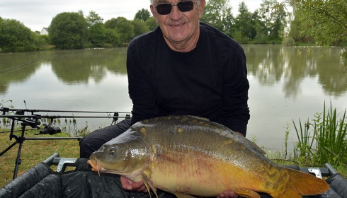 A 32 lb carp from Lillybelle, Alan Smith, Jul 2015