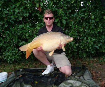 A 25 lb 3 oz carp from Lillybelle, Mark Hooker, Oct 2017
