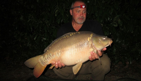 A 20 lb carp from Lillybelle, Brian Edwards, Sep 2016