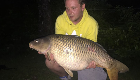 A 33 lb carp from Lillybelle, David Bostock, Jun 2016