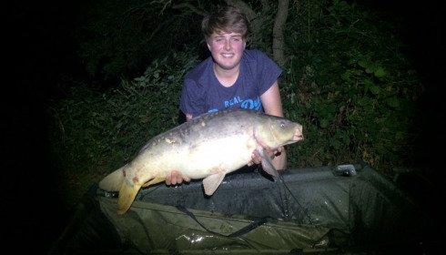 A 23 lb 4 oz carp from Lillybelle, Danny Kennedy, Jul 2015