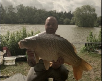 A 25 lb 8 oz carp from Lillybelle, Lewis Parker, Jun 2019