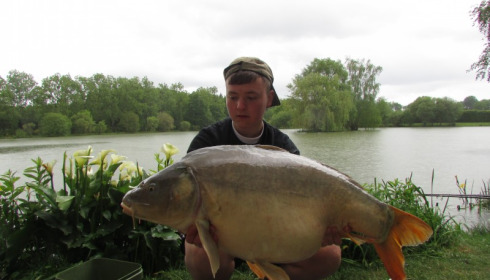 A 30 lb 4 oz carp from Lillybelle, Danny Agg, May 2015