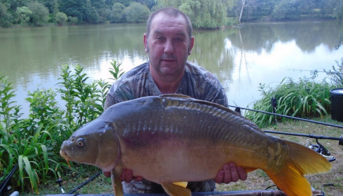 A 23 lb carp from Lillybelle, Martin Smith, May 2017