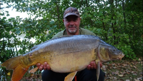 A 27 lb 8 oz carp from Lillybelle, Brian Edwards, Sep 2018