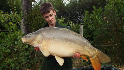 A 32 lb 2 oz carp from Lillybelle, Reece Hunter, Sep 2017