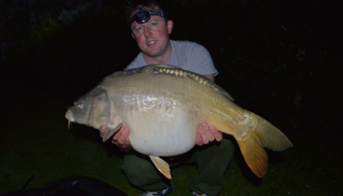 A 22 lb carp from Lillybelle, Nick hall, May 2016