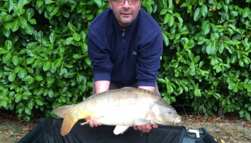 A 23 lb 6 oz carp from Lillybelle, Brian Kennedy, Jul 2015