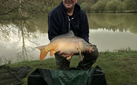 A 20 lb carp from Lillybelle, Mark, Apr 2017