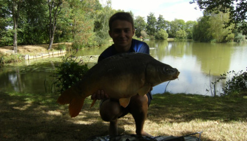 A 20 lb 10 oz carp from Lillybelle, Matt Miles, Aug 2015