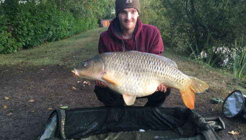 A 34 lb 8 oz carp from Lillybelle, Alex Fuller, Oct 2016