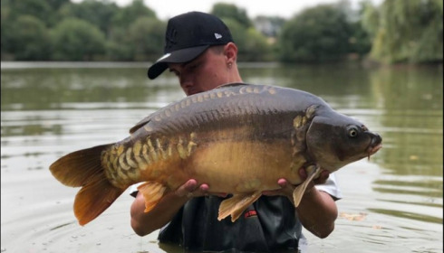 A 25 lb carp from Lillybelle, Owen Edwards, Sep 2018
