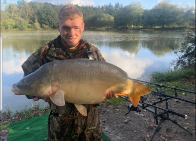 A 47 lb carp from Lillybelle, Paul Farrow, Oct 2019