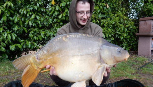 A 29 lb carp from Lillybelle, jason, Apr 2017