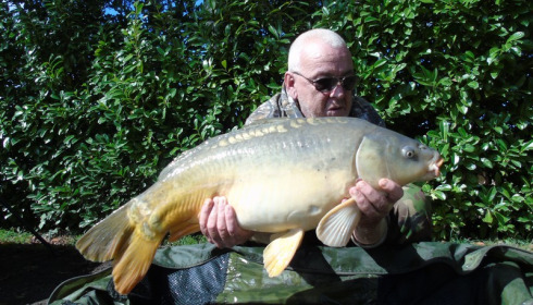A 21 lb carp from Lillybelle, Paul Rummey, Sep 2017