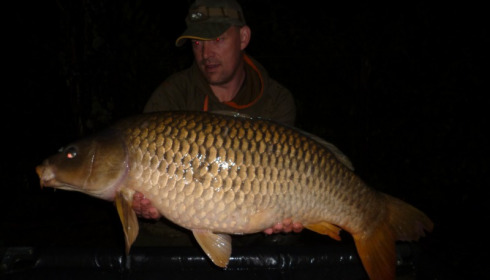 A 29 lb 4 oz carp from Lillybelle, Simon Green, Aug 2015