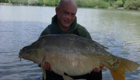 A 33 lb 3 oz carp from Lillybelle, Shaun Docksey, Apr 2017