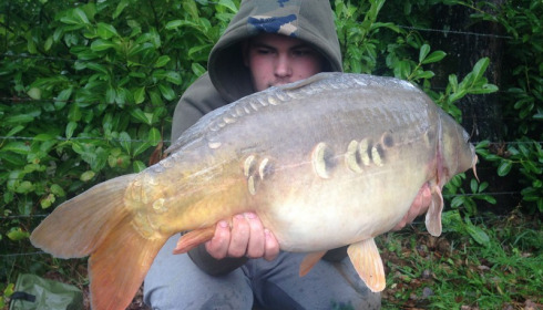 A 30 lb carp from Lillybelle, Jordan Cope, Sep 2017
