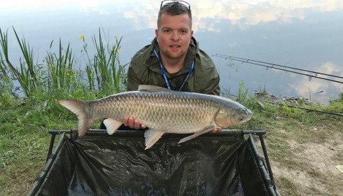 A 20 lb grass carp from Lillybelle, Richard Catlow, May 2018