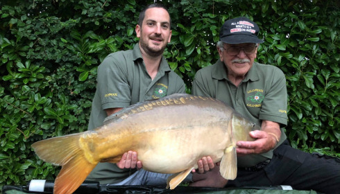 A 34 lb 4 oz carp from Lillybelle, Dennis Wigmore, Aug 2021