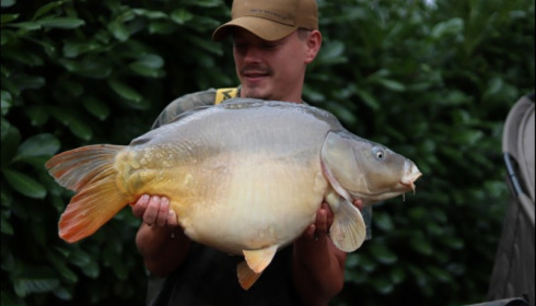 A 24 lb 8 oz carp from Lillybelle, Quinton Matthews, Aug 2018