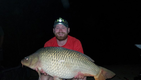 A 27 lb carp from Lillybelle, Luke Shaw, Aug 2017