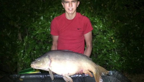 A 26 lb carp from Lillybelle, Chaz Hicks, Aug 2015