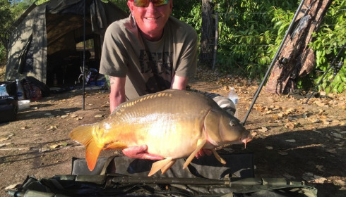 A 24 lb carp from Lillybelle, Steve Plant, Aug 2016