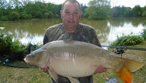 A 35 lb carp from Lillybelle, Martin Smith, Jun 2017