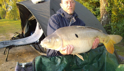 A 32 lb carp from Lillybelle, Richard Jupp, Apr 2017