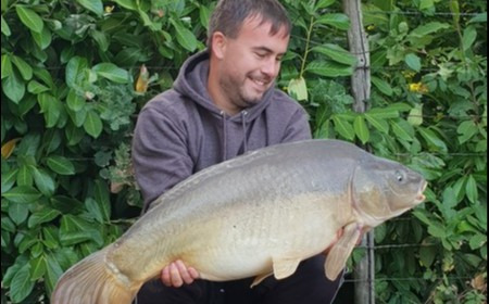 A 27 lb carp from Lillybelle, Jason Ostler, Sep 2018