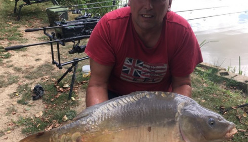 A 25 lb 4 oz carp from Lillybelle, Richard Barnes, Aug 2016