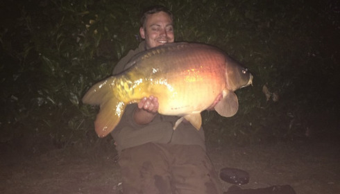 A 28 lb carp from Lillybelle, Ryan Smith, May 2017