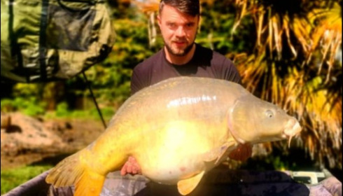 A 45 lb carp from Lillybelle, Nathan Abbott, Apr 2019