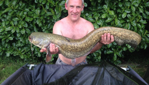 A 23 lb 12 oz catfish from Lillybelle, Alan Griffin, May 2016