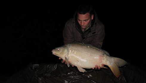 A 22 lb carp from Lillybelle, Rob Woods, Apr 2016