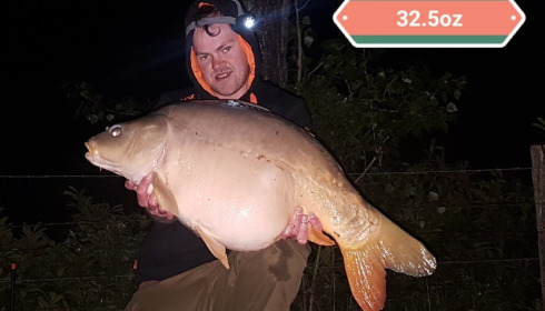 A 32 lb 5 oz carp from Lillybelle, Steven Mathews, Apr 2017