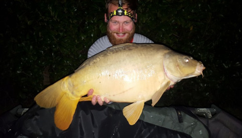 A 27 lb 8 oz carp from Lillybelle, Luke Shaw , Apr 2016