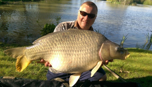 A 24 lb 6 oz carp from Lillybelle, Shane Welch, May 2016