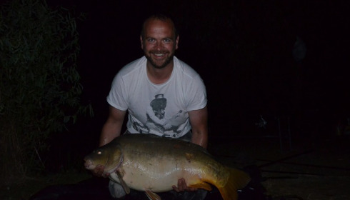 A 38 lb 14 oz carp from Lillybelle, Chris Picket, Jul 2016