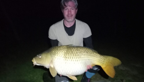 A 36 lb carp from Lillybelle, Like Pollinger, May 2023