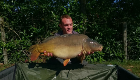 A 22 lb 6 oz carp from Lillybelle, Chris Taylor, Sep 2015