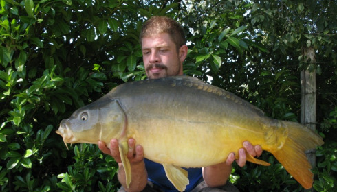 A 26 lb 2 oz carp from Lillybelle, Thomas Hocking, Sep 2015