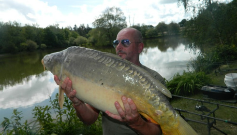 A 28 lb carp from Lillybelle, Jon Blackall, May 2017