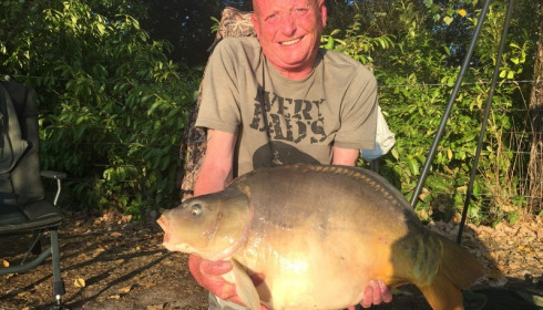 A 24 lb carp from Lillybelle, Steve Plant, Aug 2016