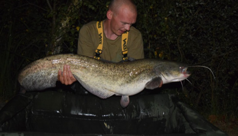 A 23 lb catfish from Lillybelle, Martin Earlam, Aug 2015