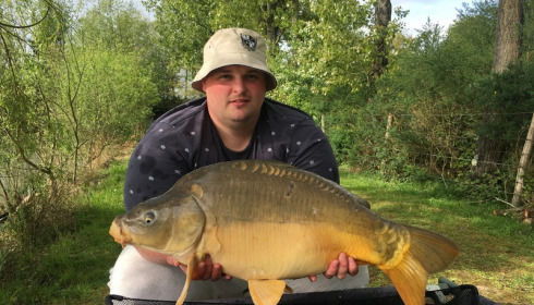 A 21 lb 6 oz carp from Lillybelle, Dwayne Smith, Apr 2017